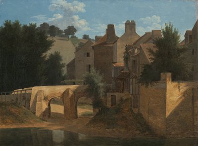 Ansicht in der Île-de-France von Jean Victor Bertin